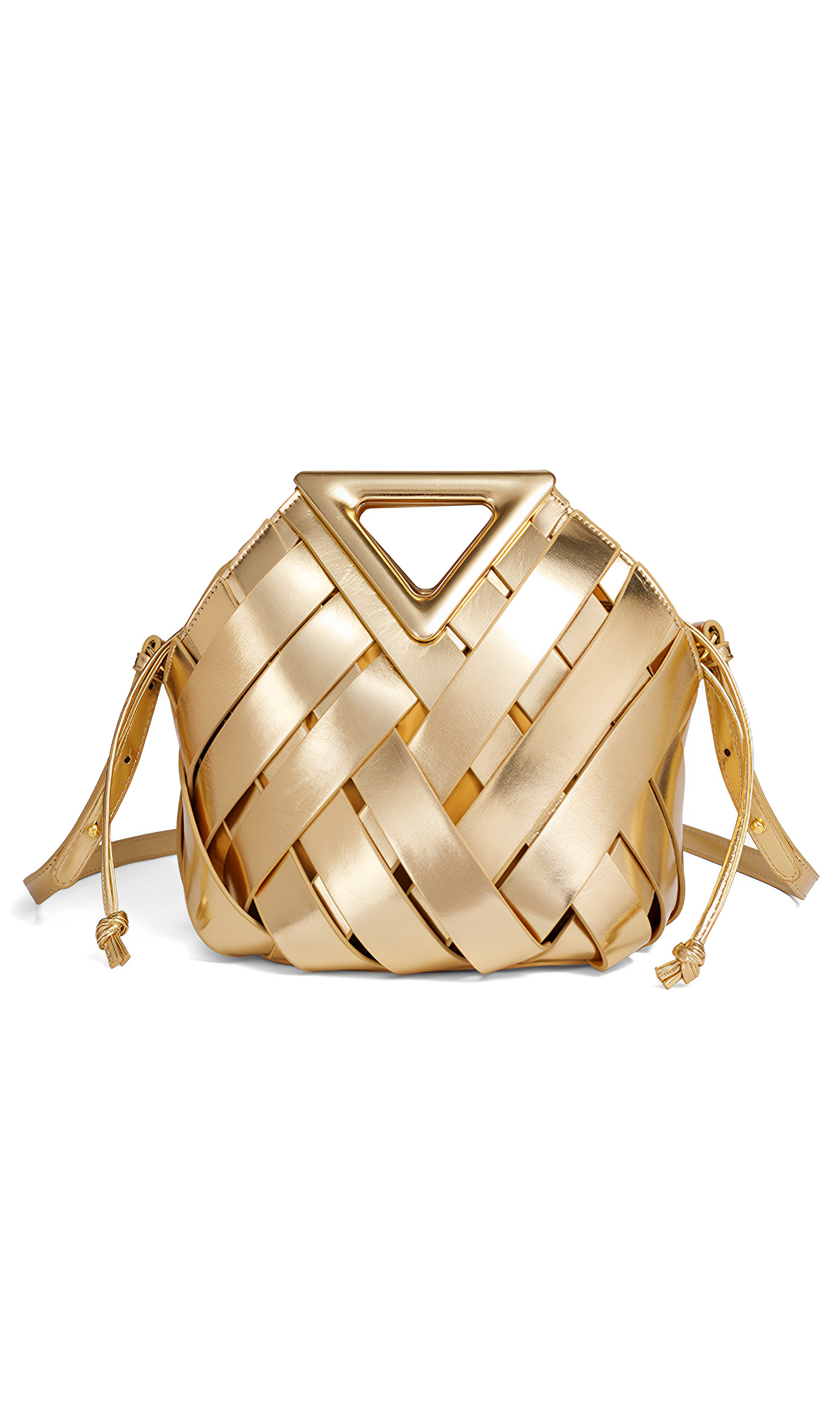 Lucienne Verde Woven Clutch
