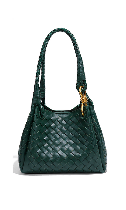 Lucienne Bordeaux Woven Shoulder