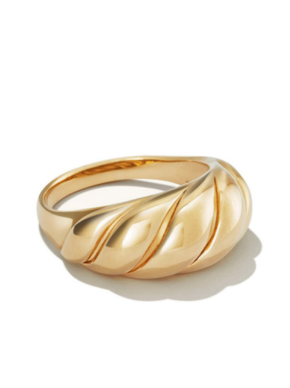 Croissant Dome Ring