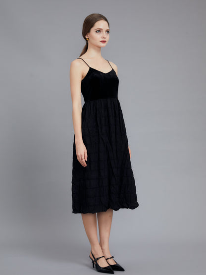 black halter linen dress Marbella Halter-Neck Linen Dress (Sale)