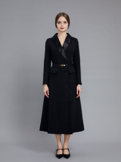 Black Tweed Coat