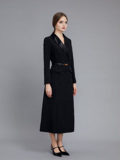 Black Tweed Coat