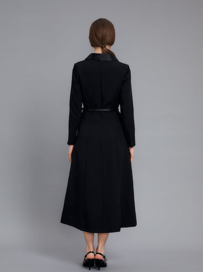 Black Tweed Coat