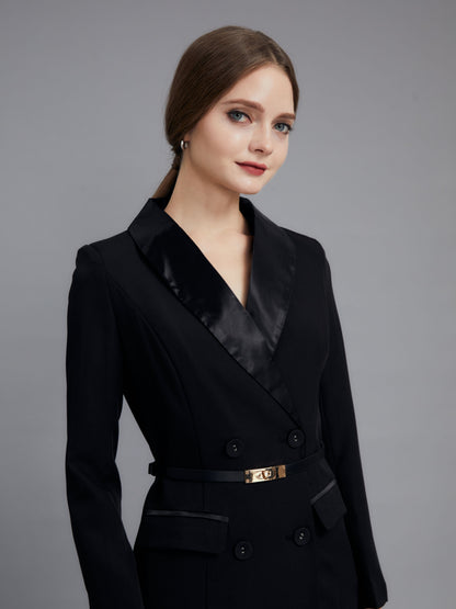 Black Tweed Coat