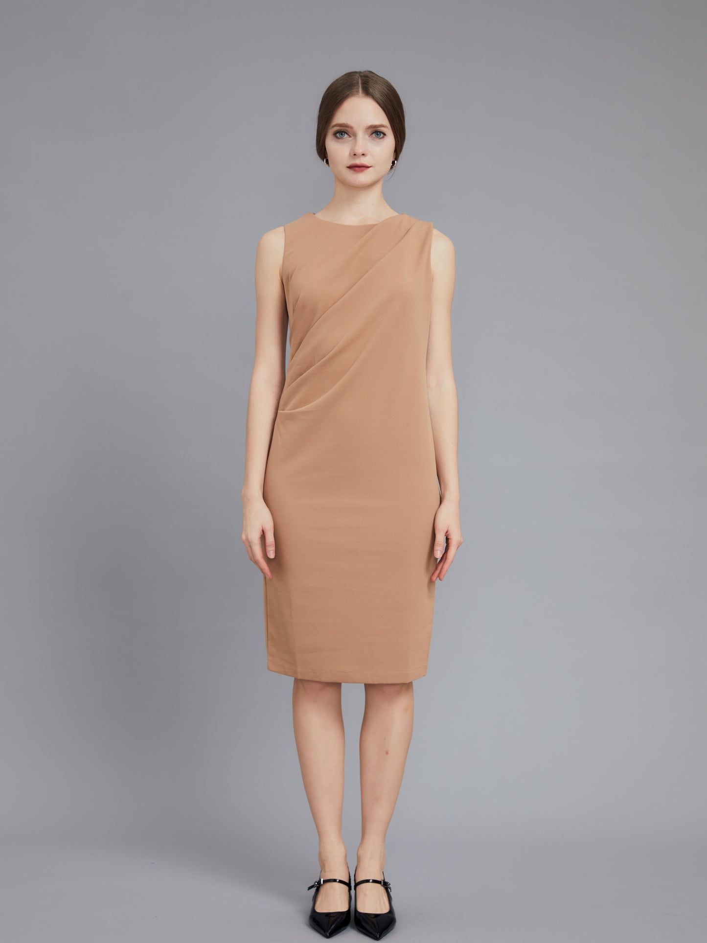 Apricot Slim Fit Dress