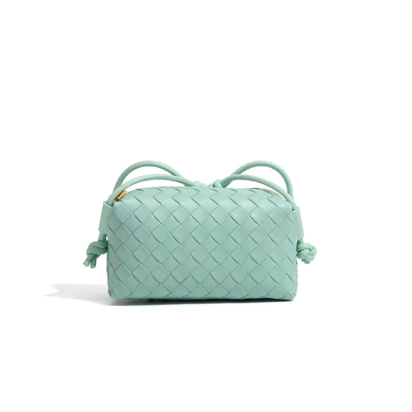 Woven Mini Crossbody - Top Handle Loop