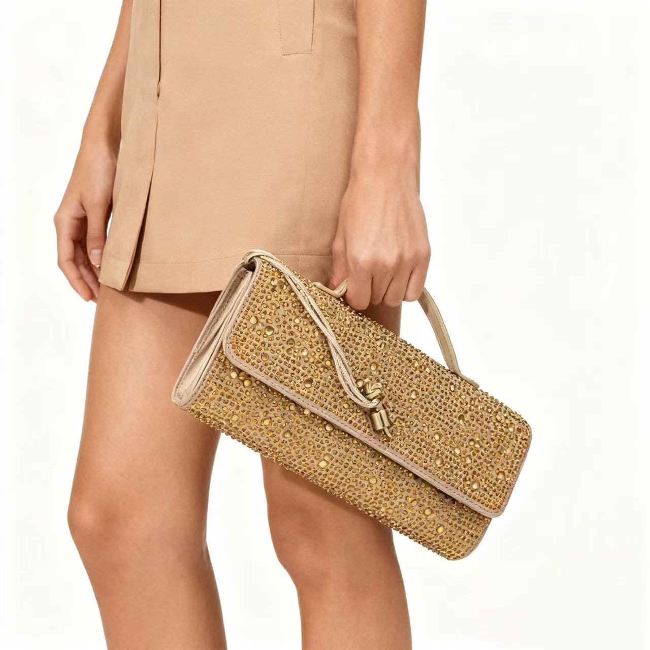 Lumina Royale Crystal Satchel