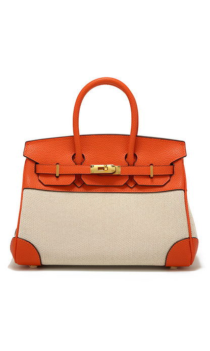 Lucienne Fauve Toile Tote