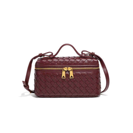 Luxe Box Crossbody Bag - Intrecciato