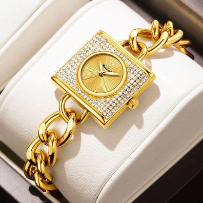 Regalia Square Luxe Chain Watch