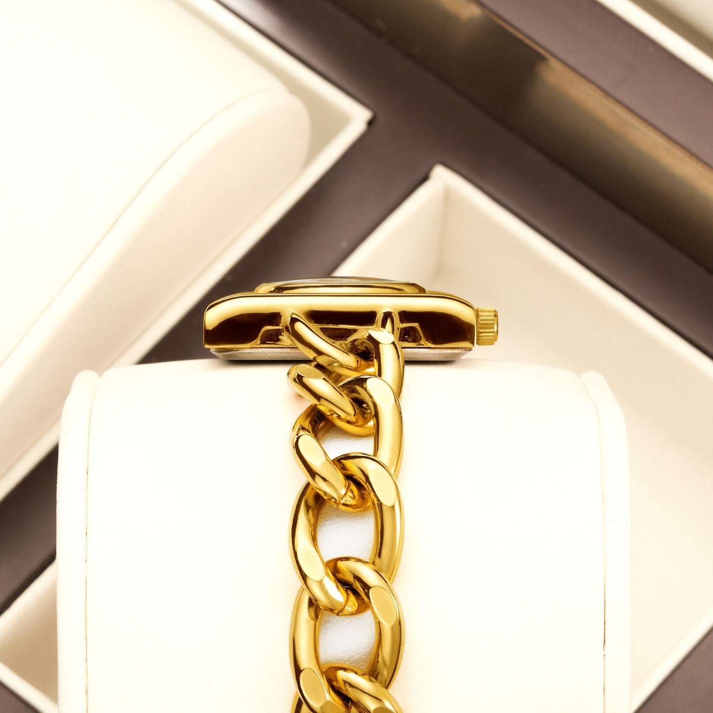 Regalia Square Luxe Chain Watch