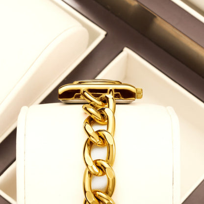 Regalia Square Luxe Chain Watch