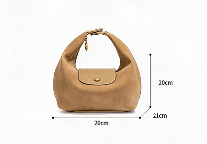 Aurelia Velvet-Matte Mini Hobo