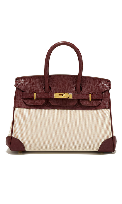 Lucienne Fauve Toile Tote