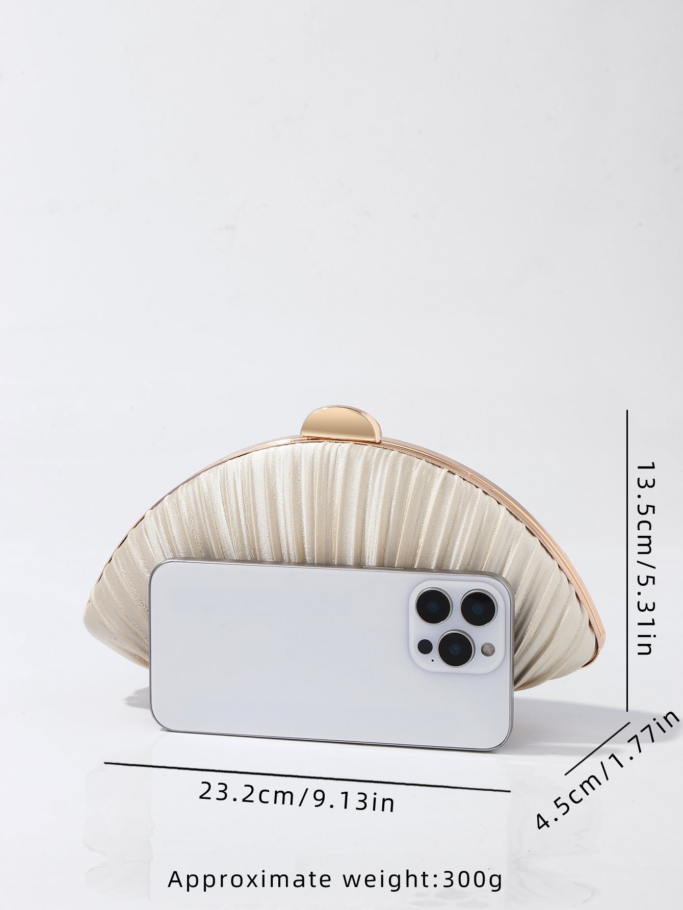 Aurora Crest Evening Clutch