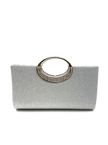 Aurora Luxe Glitter Evening Clutch
