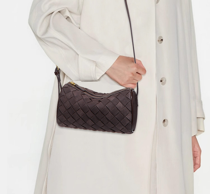 The Aurelia Woven Mini Shoulder Bag