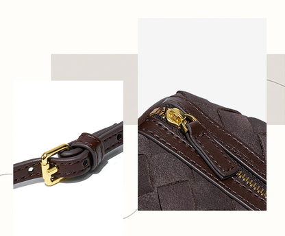 The Aurelia Woven Mini Shoulder Bag