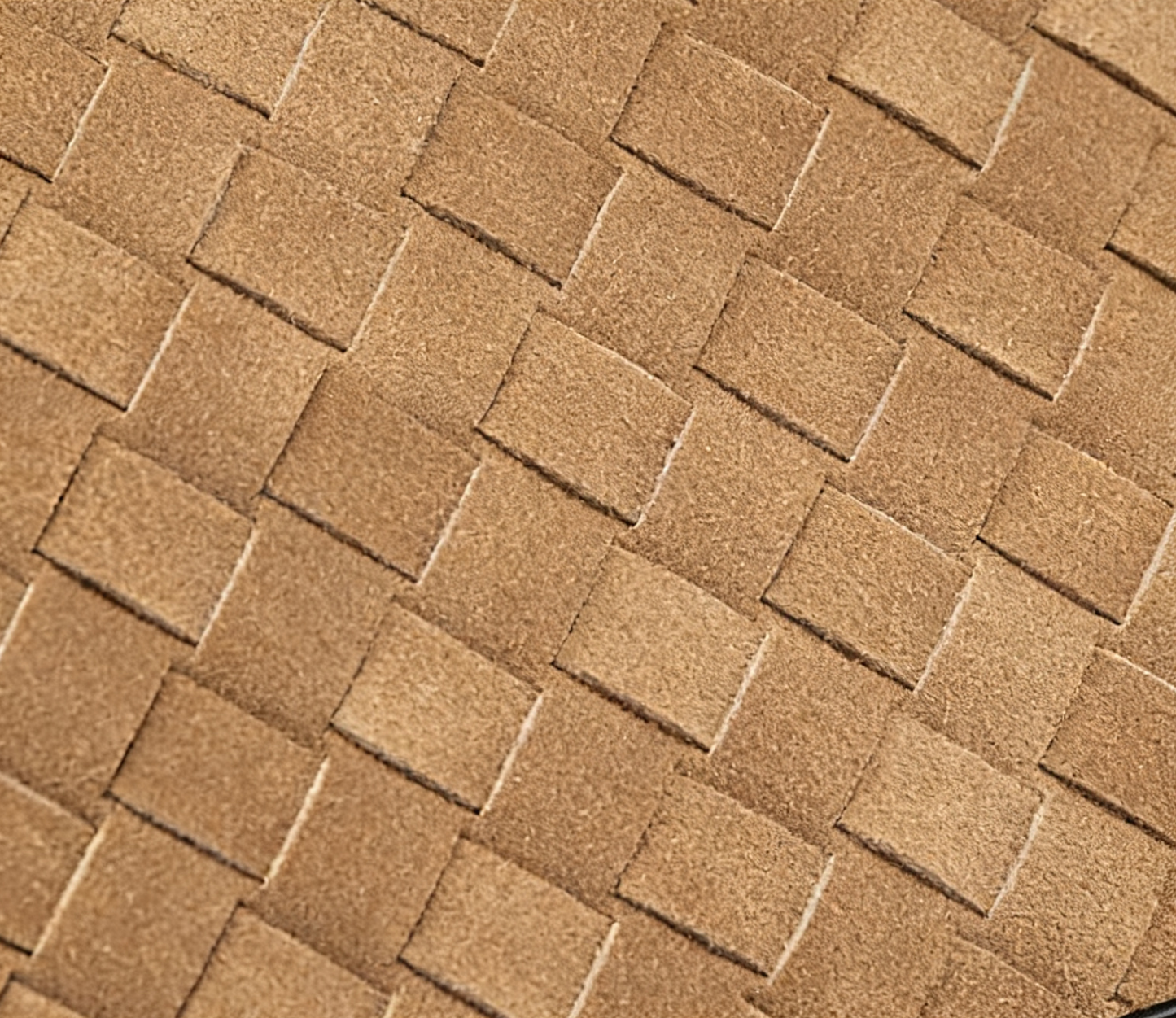 Aurelia Duo-Weave Suede Luxe Bag