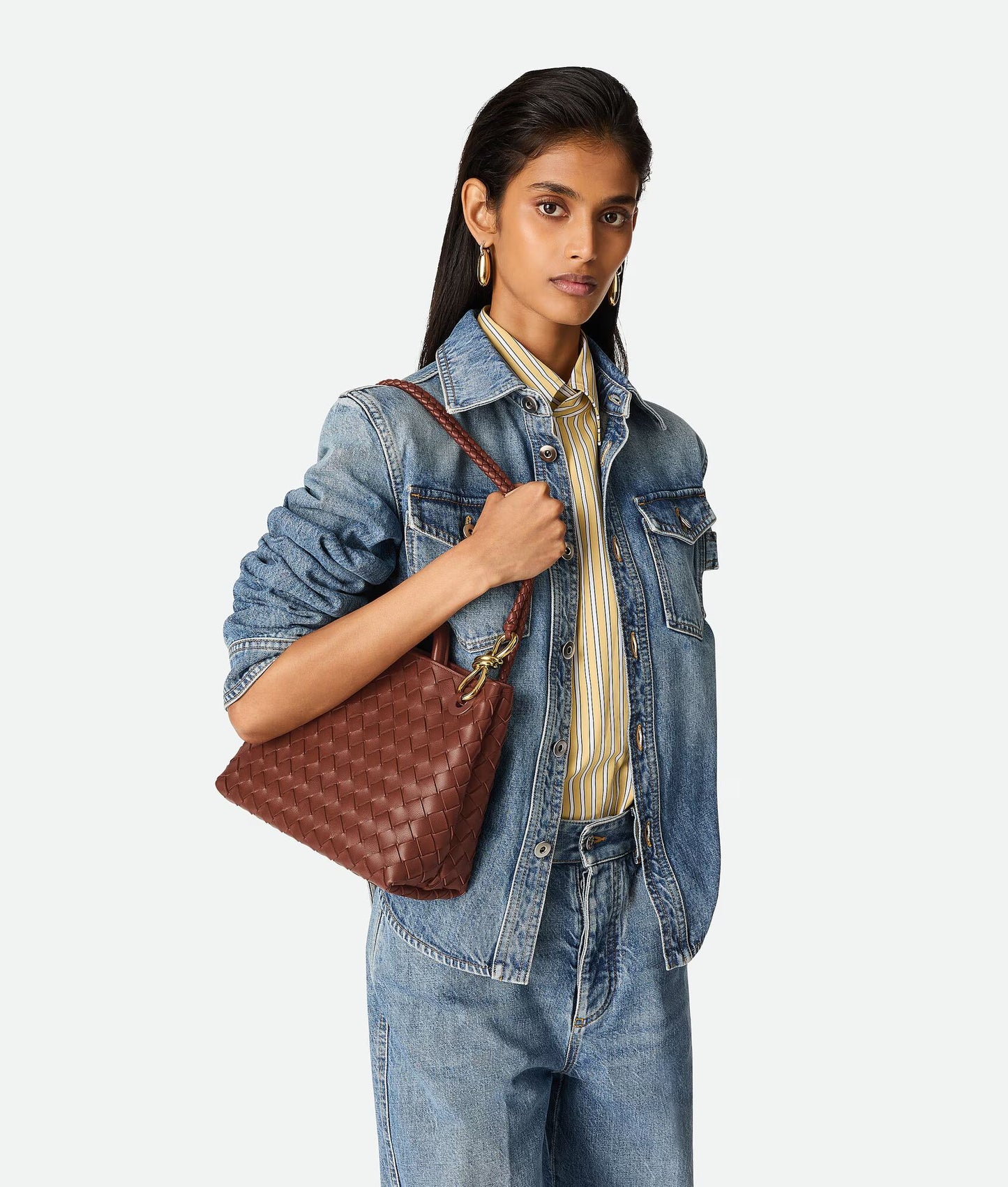 Emilia Woven Tote Bag - Andiamo