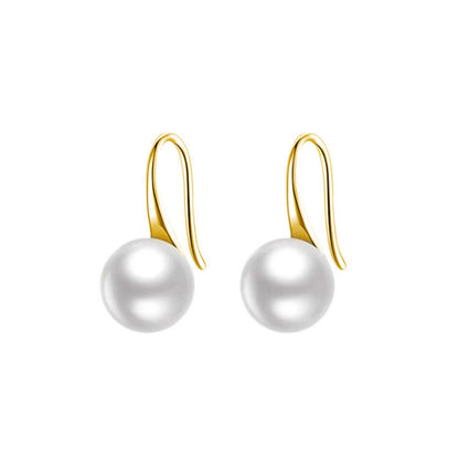 Sterling Silver Pearl Earrings