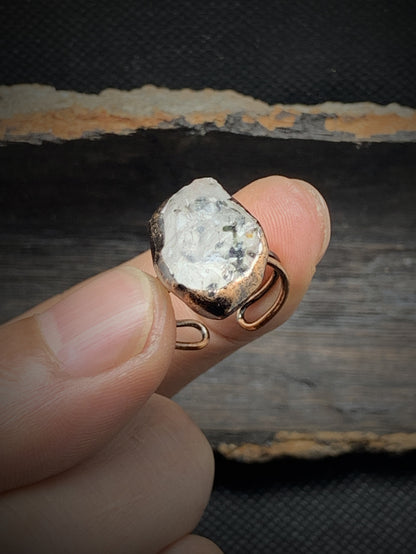 April (Clear Quartz) Ring