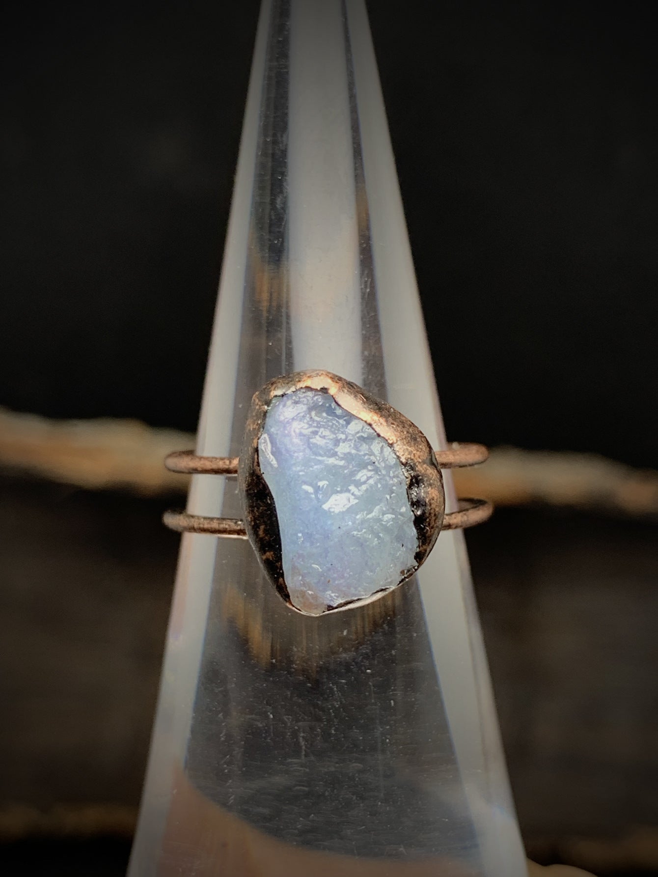 March (Blue Kyanite) Ring