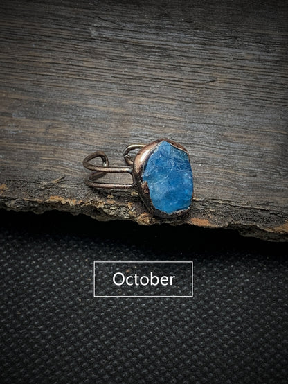 October (Turquoise) Ring