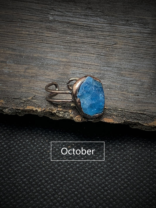 October (Turquoise) Ring