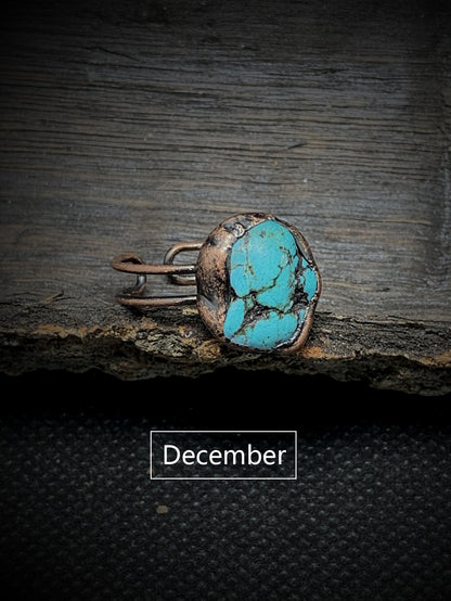 December (Turquoise) Ring