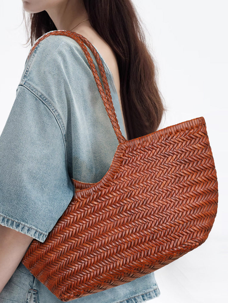 Classic Woven Tote Bag