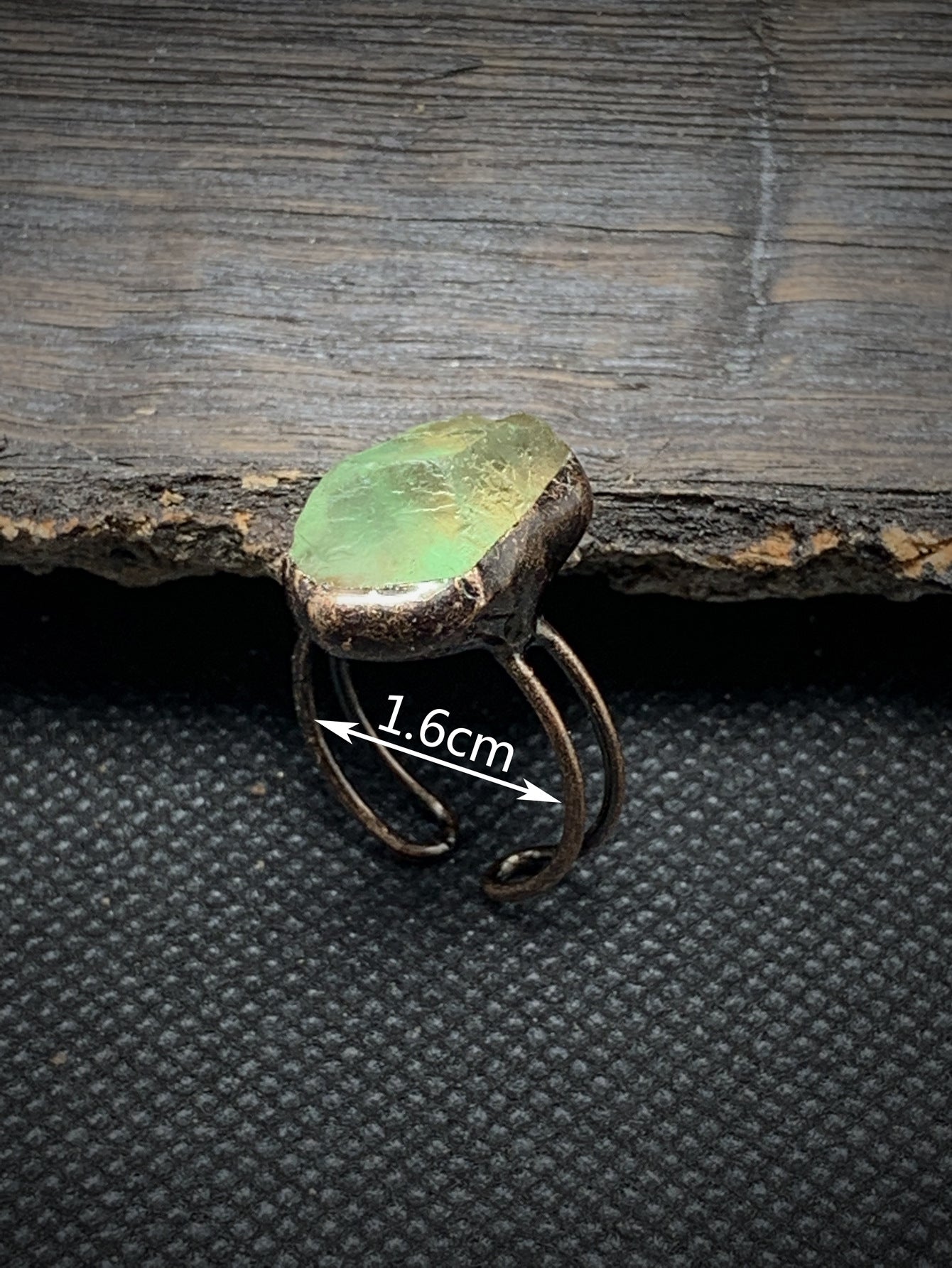 May (Green Fluorite) Ring