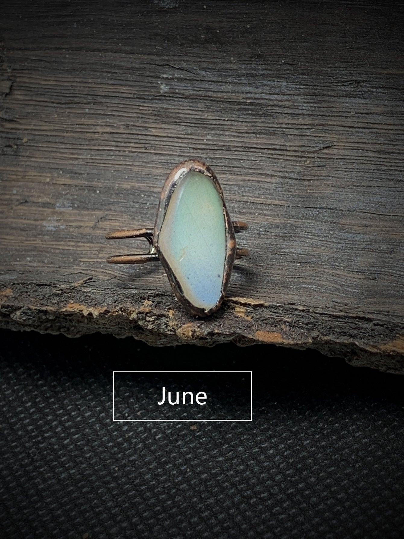 June (Moonstone) Ring