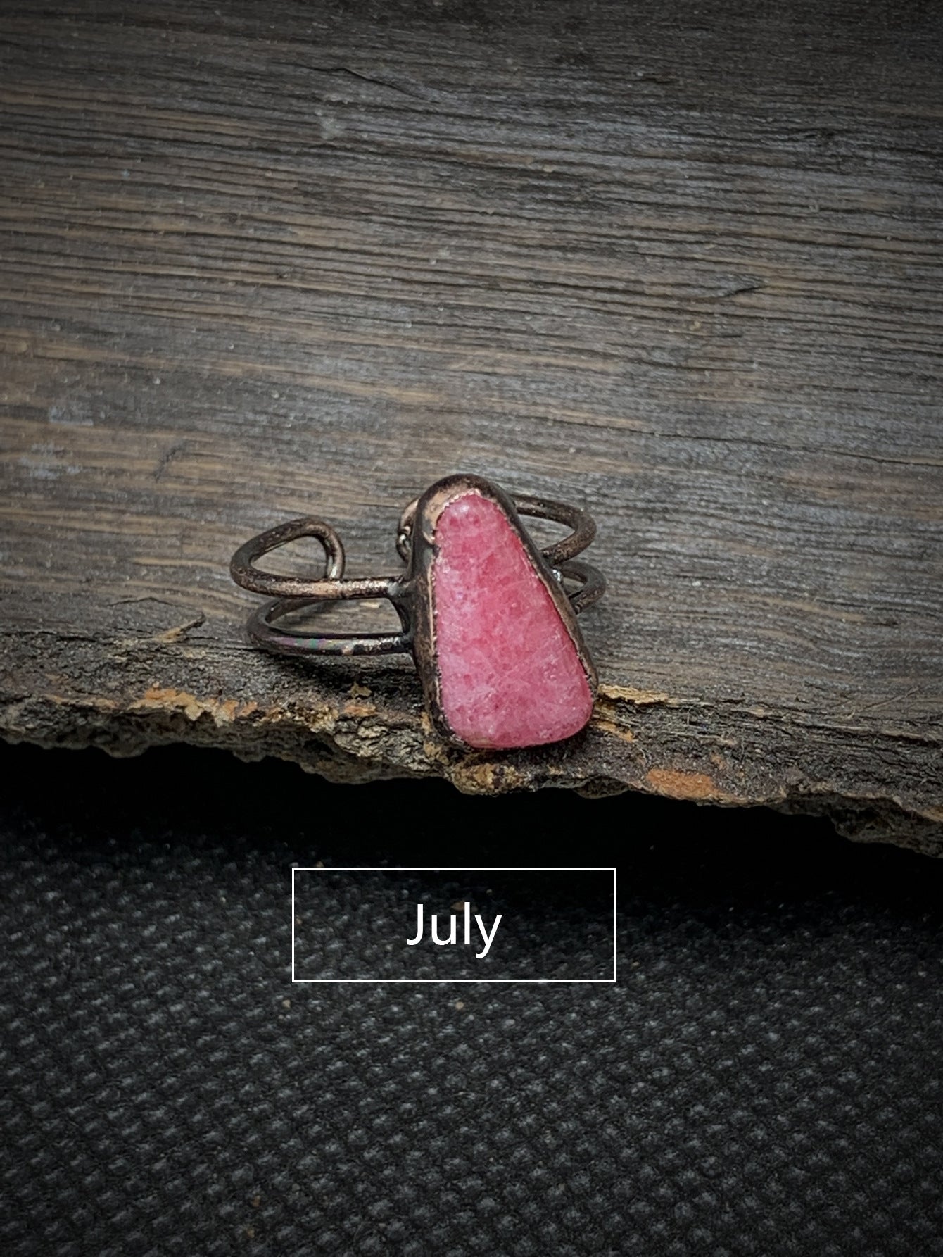 July (Ruby) Ring