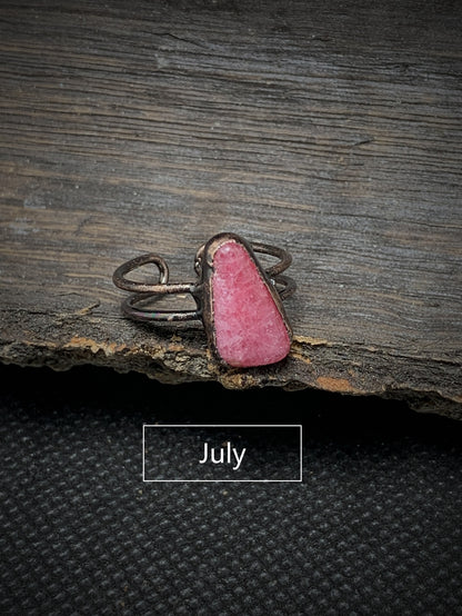 July (Ruby) Ring