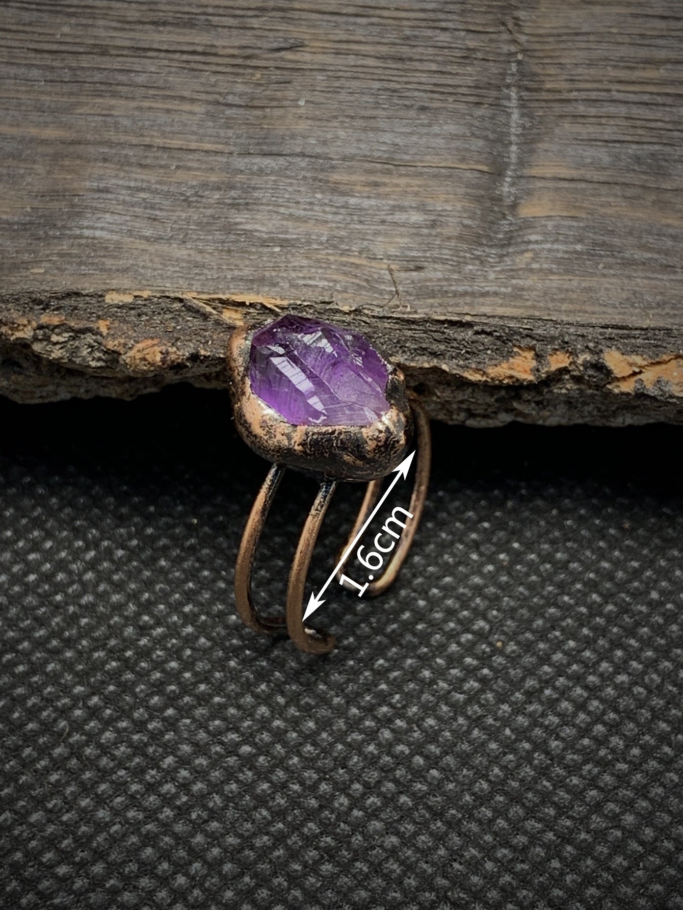 February (Amethyst) Ring