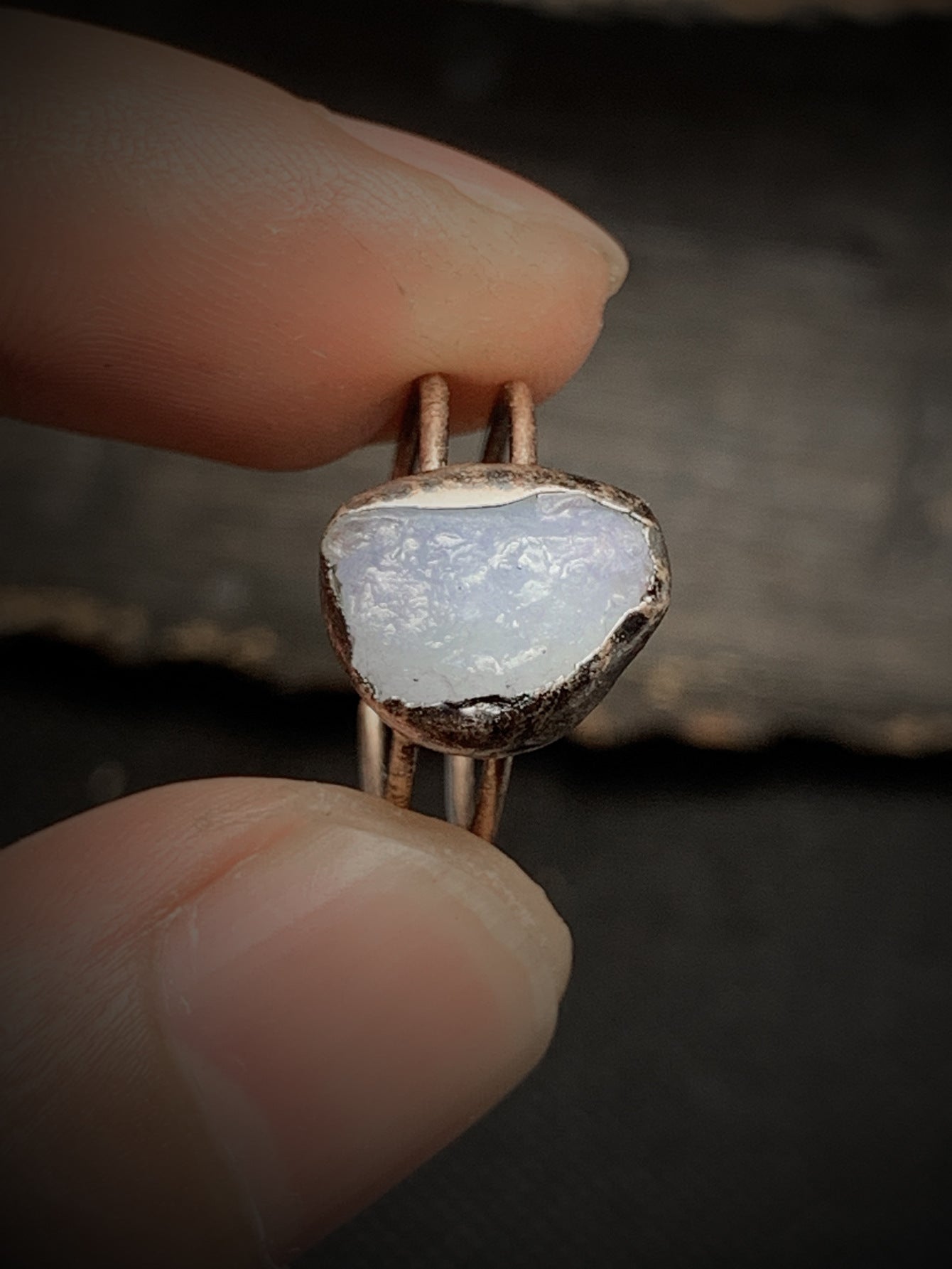 March (Blue Kyanite) Ring