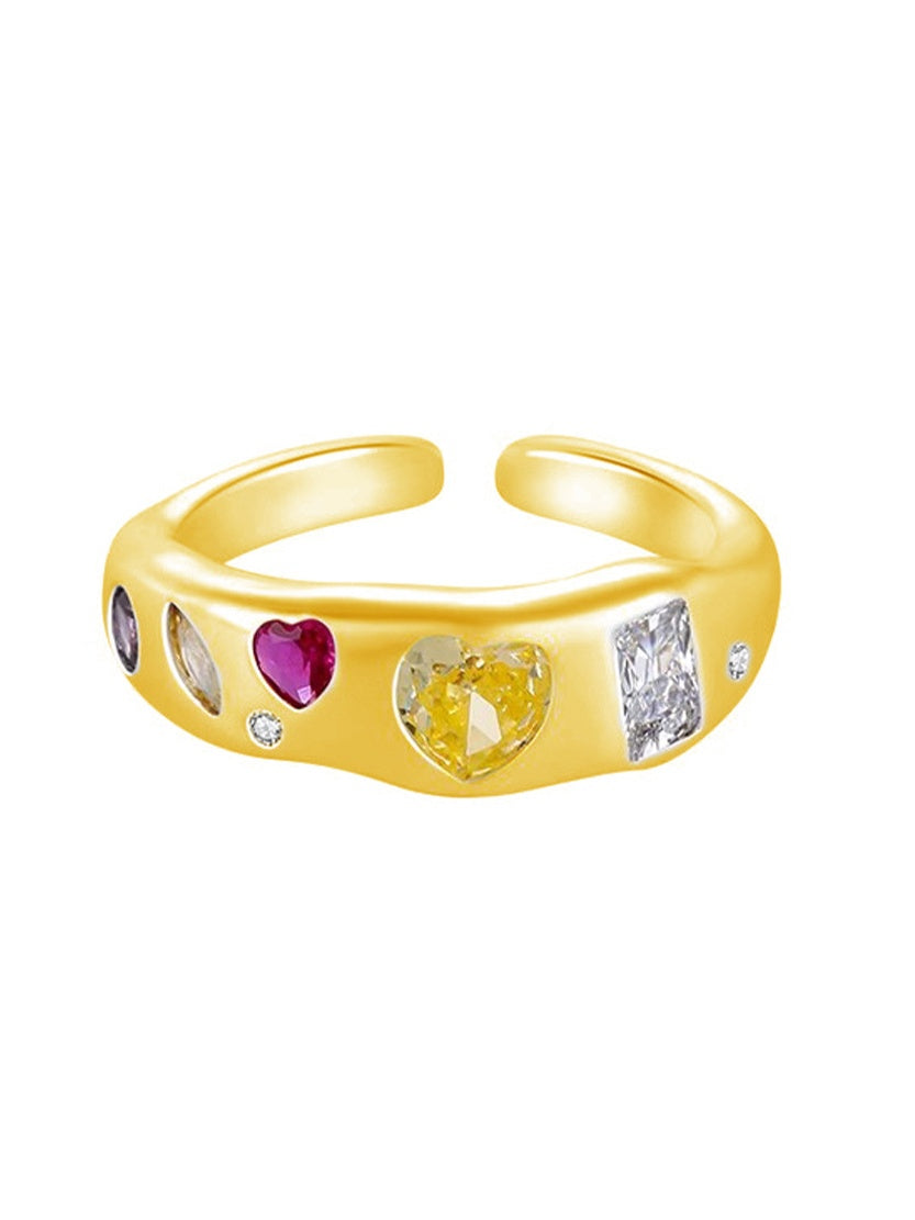 Irregular Heart Ring