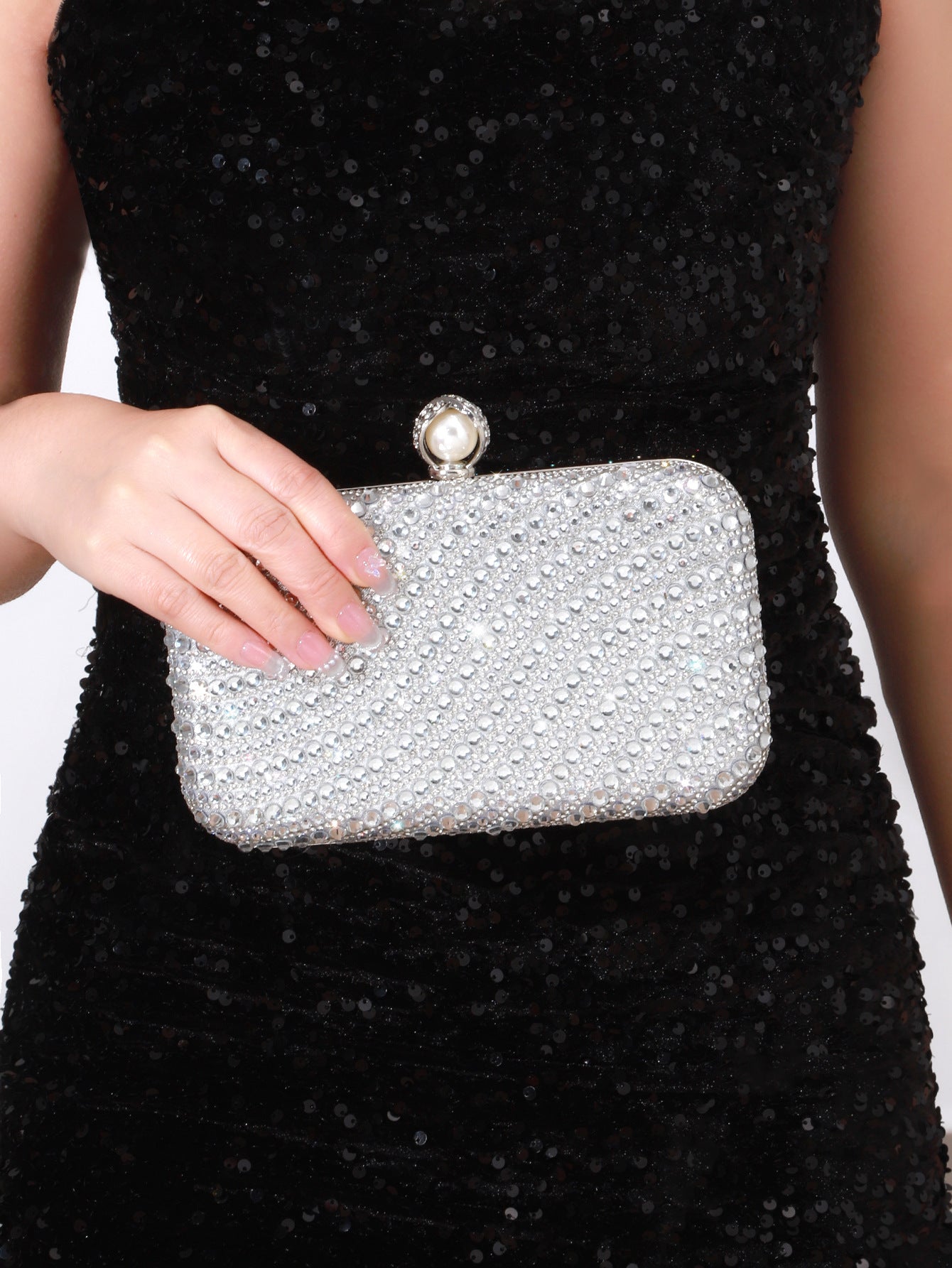 Celestia Crystal Evening Clutch