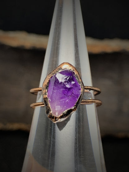 February (Amethyst) Ring