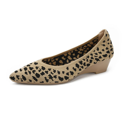 Pointed-Toe Ballet Flats