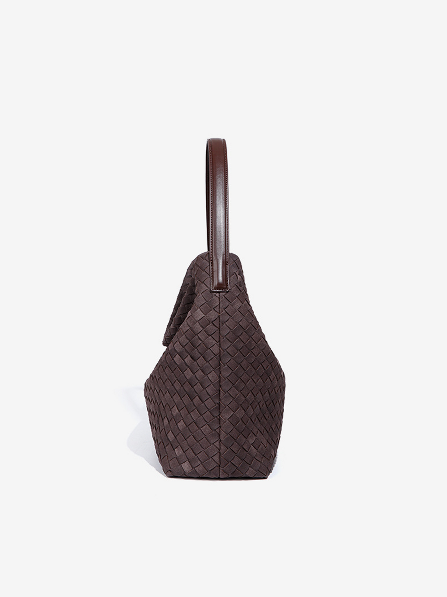 Aurevo Suede Weave Luxe Tote