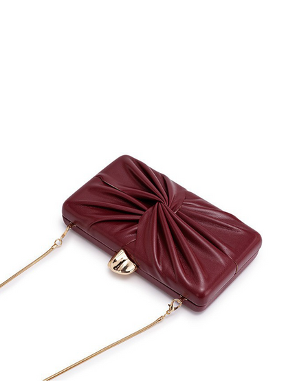 Seraphine Luxe Knot Clutch