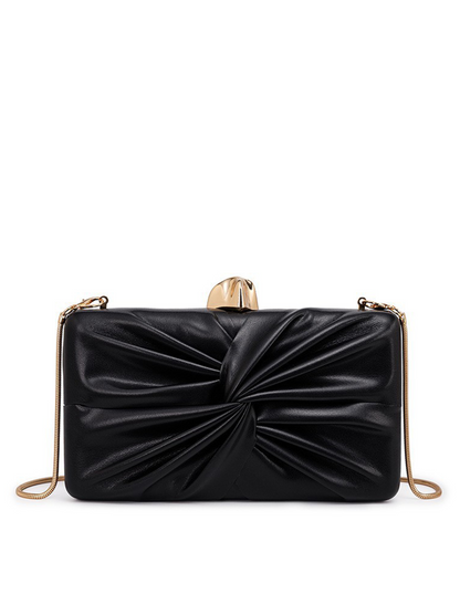 Seraphine Luxe Knot Clutch
