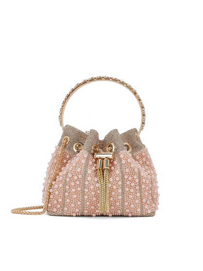 The Aurélia Pearl Drawstring Evening Bag