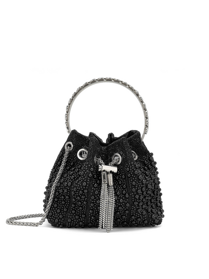 The Aurélia Pearl Drawstring Evening Bag