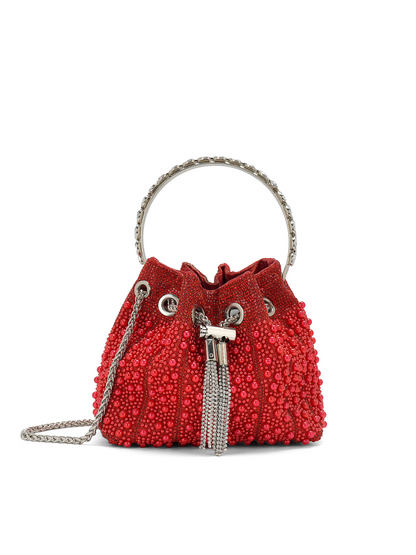 The Aurélia Pearl Drawstring Evening Bag