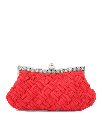 The Celestia Braided Clutch