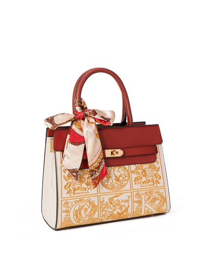 The Amara Heritage Top-Handle Bag