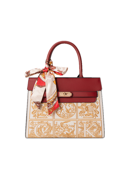 The Amara Heritage Top-Handle Bag